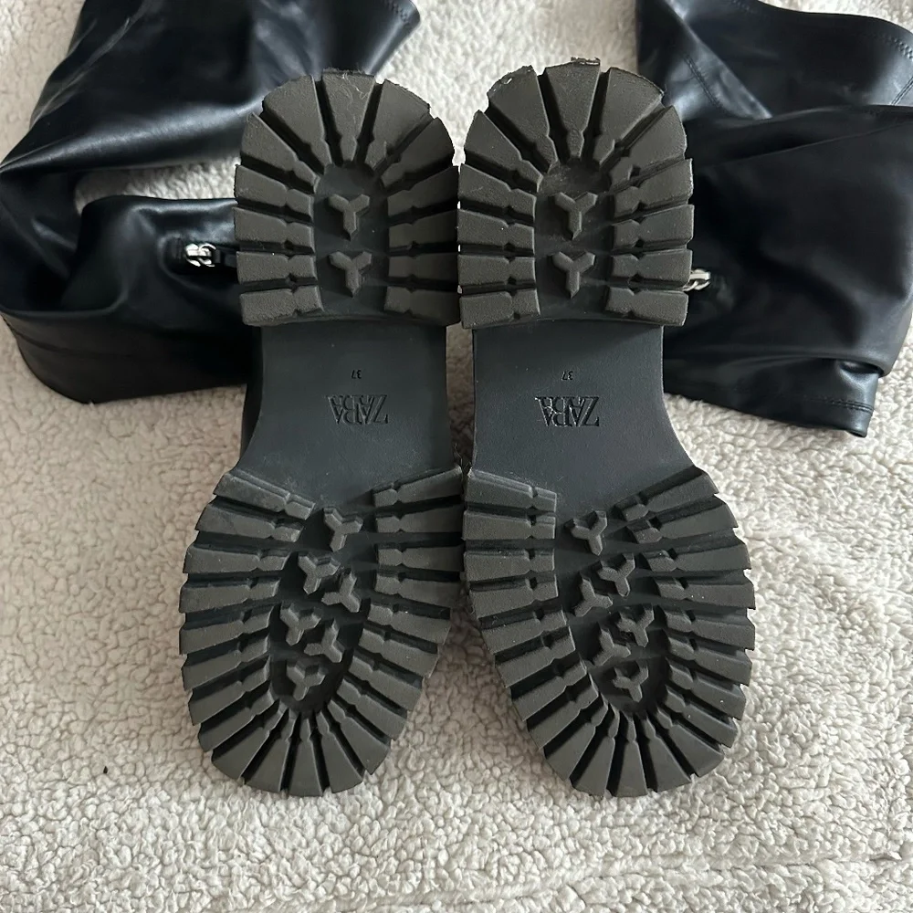 Zara black over